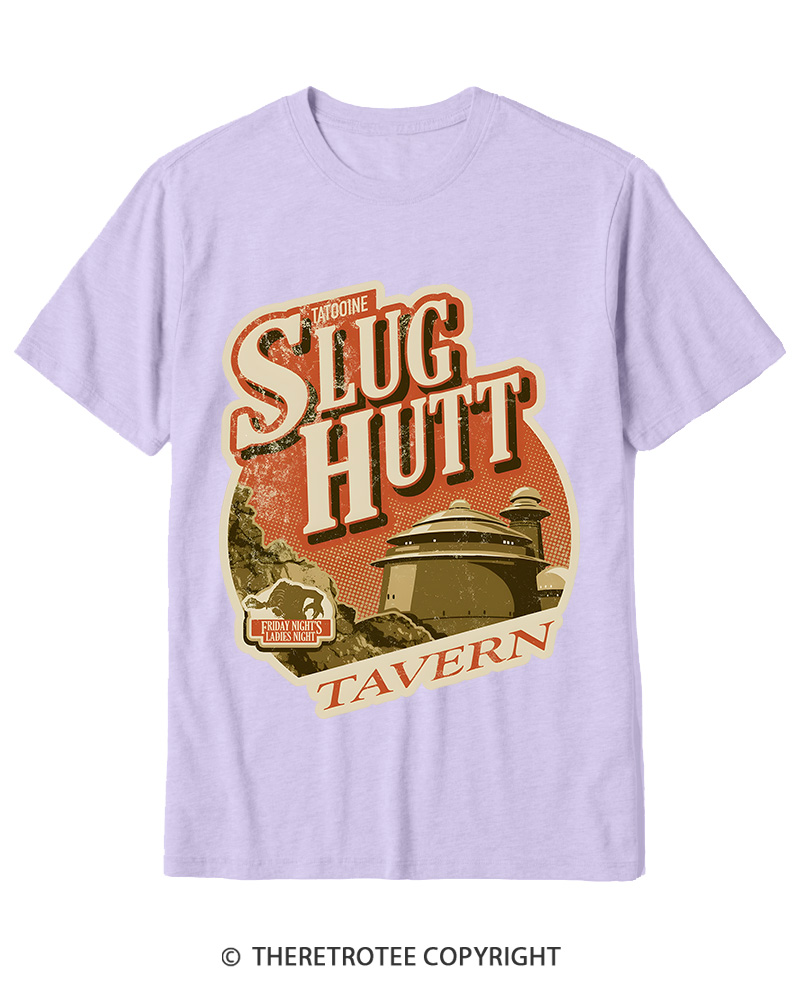 TheRetroTee Slug Hutt 1970s Cotton T-Shirt