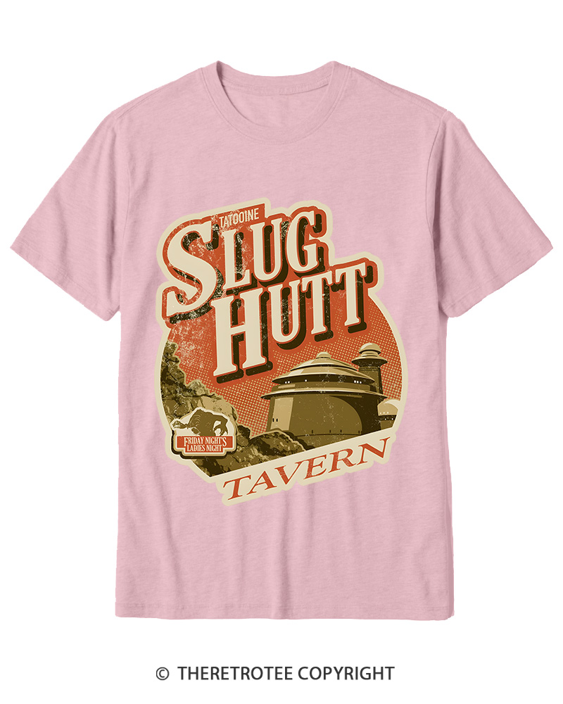 TheRetroTee Slug Hutt 1970s Cotton T-Shirt