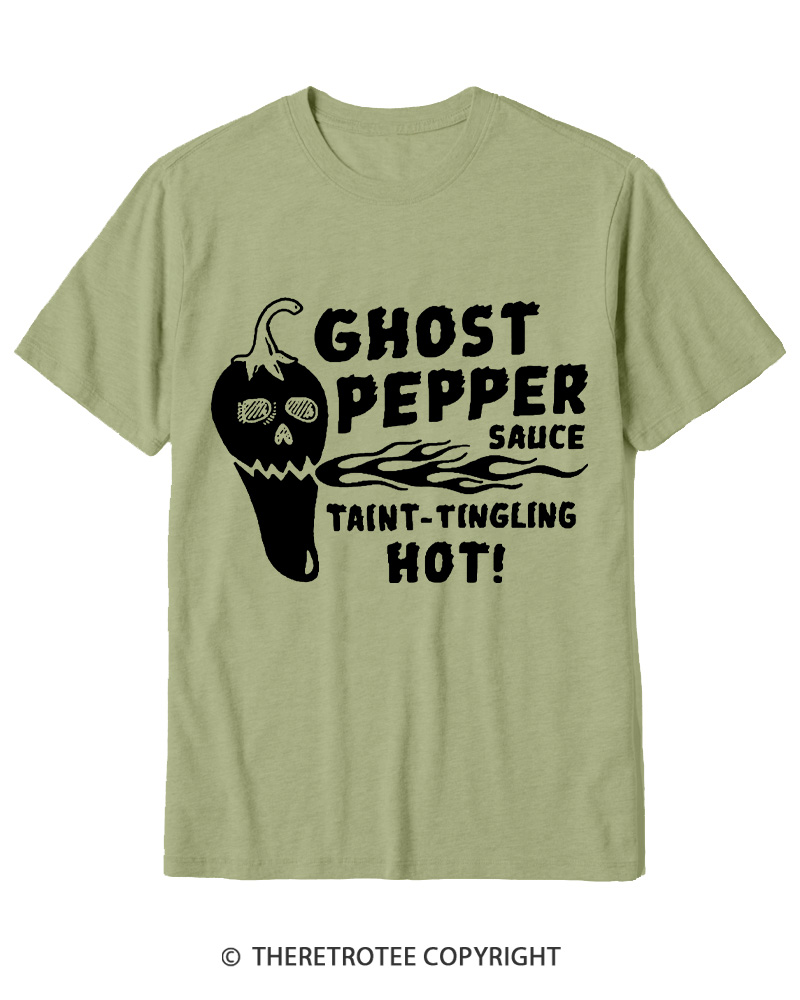 TheRetroTee Ghost Pepper 1990s Cotton T-Shirt