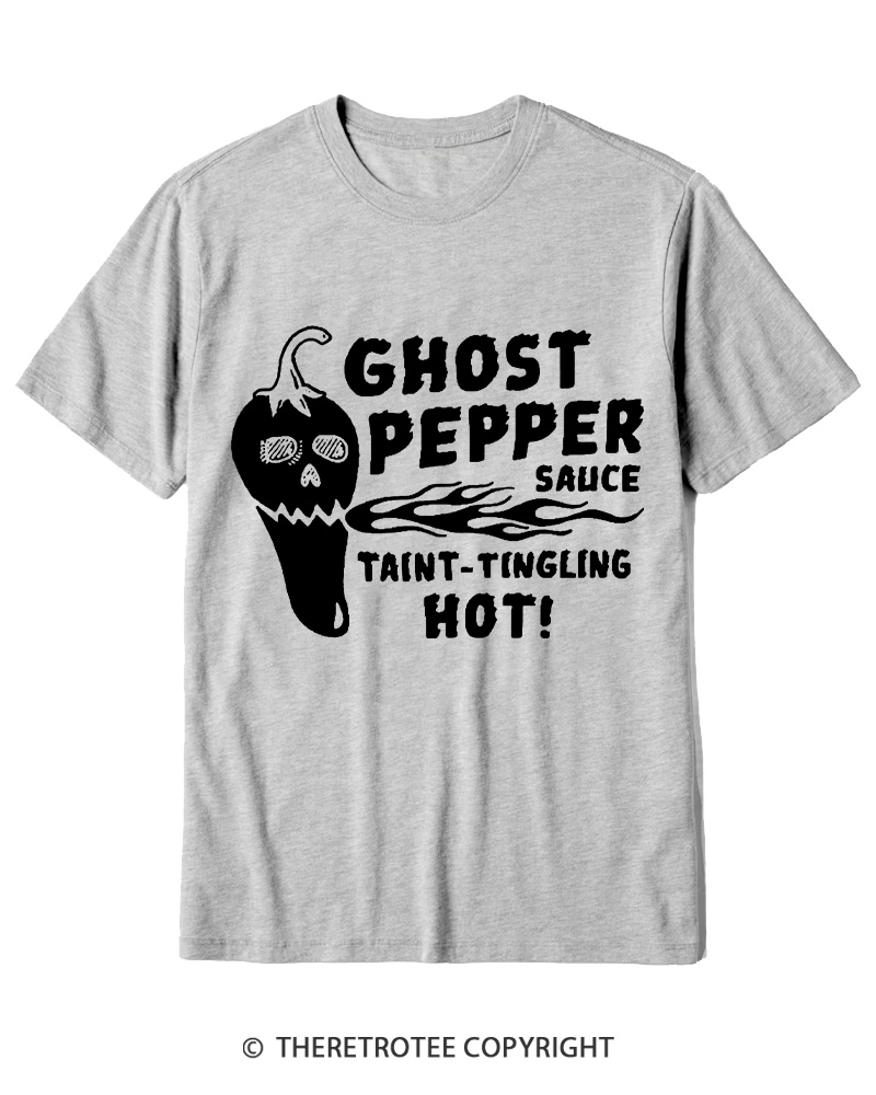 TheRetroTee Ghost Pepper 1990s Cotton T-Shirt
