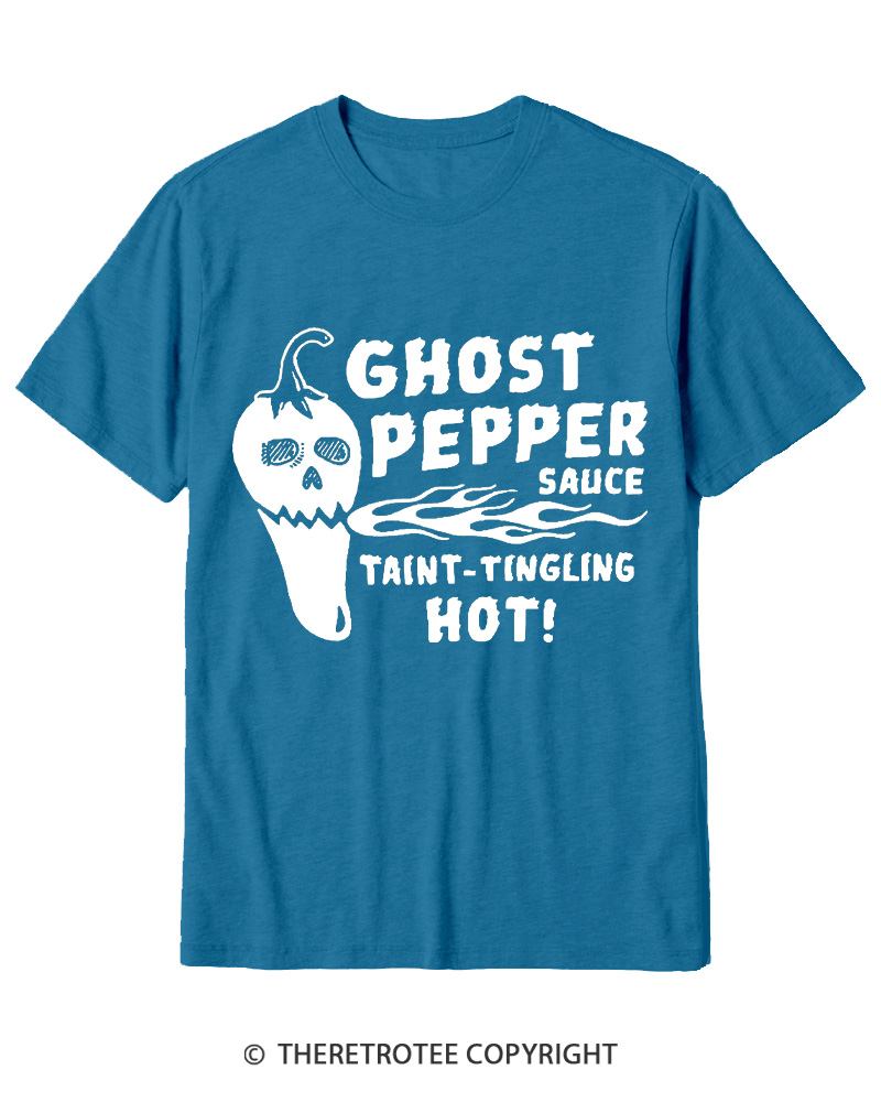 TheRetroTee Ghost Pepper 1990s Cotton T-Shirt