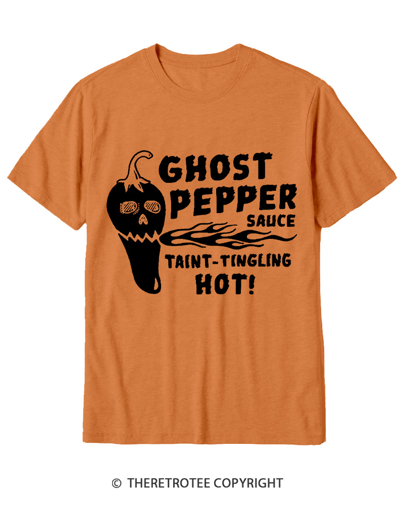 TheRetroTee Ghost Pepper 1990s Cotton T-Shirt