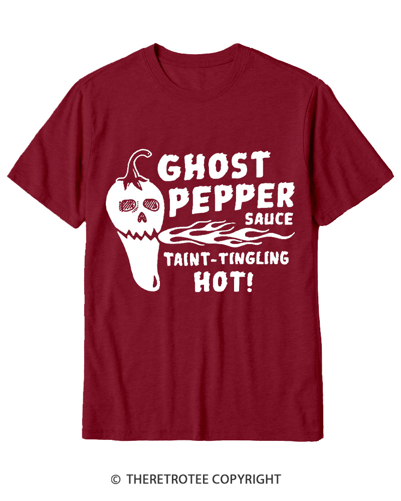 TheRetroTee Ghost Pepper 1990s Cotton T-Shirt
