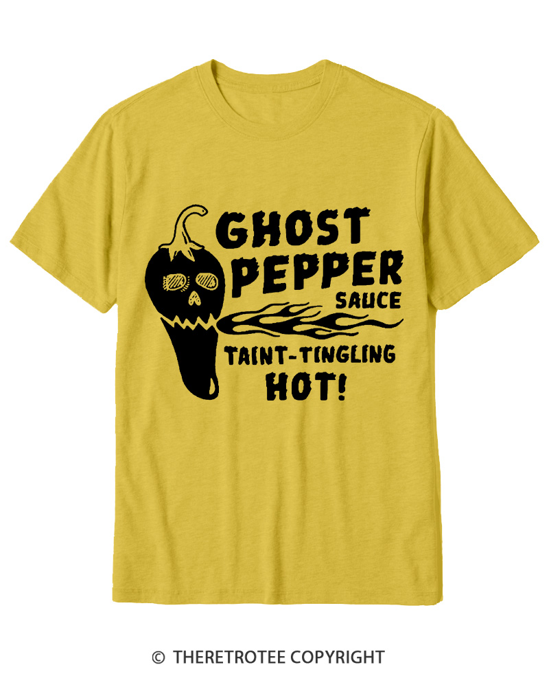 TheRetroTee Ghost Pepper 1990s Cotton T-Shirt