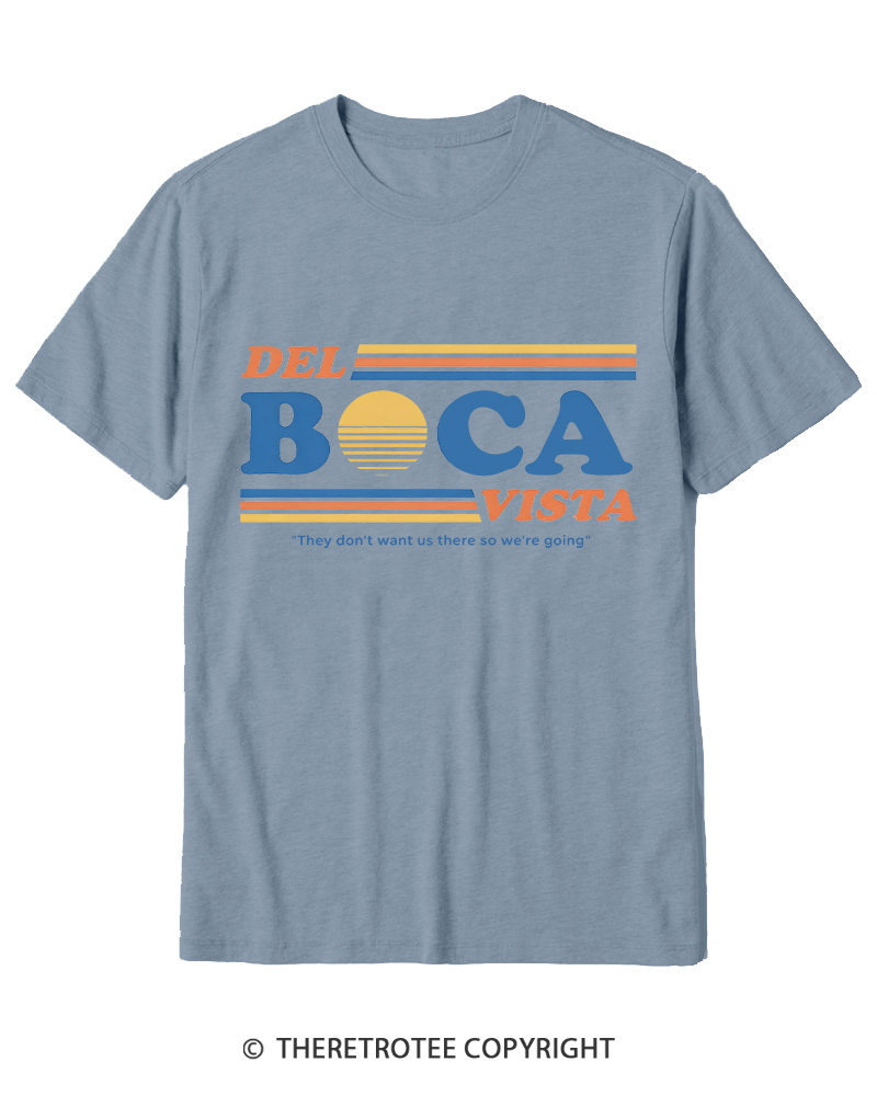 TheRetroTee Del Boca Vista 1990s Cotton T-Shirt