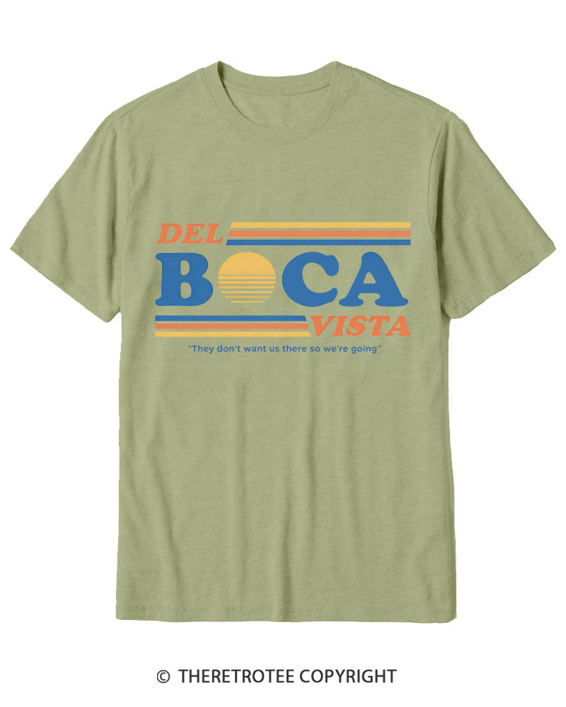 TheRetroTee Del Boca Vista 1990s Cotton T-Shirt