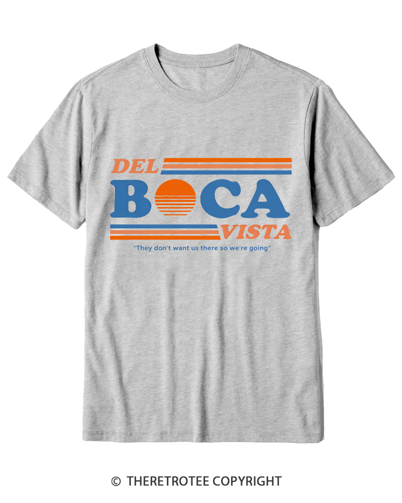 TheRetroTee Del Boca Vista 1990s Cotton T-Shirt