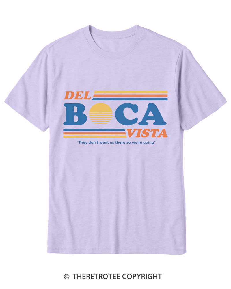 TheRetroTee Del Boca Vista 1990s Cotton T-Shirt