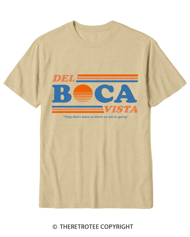 TheRetroTee Del Boca Vista 1990s Cotton T-Shirt