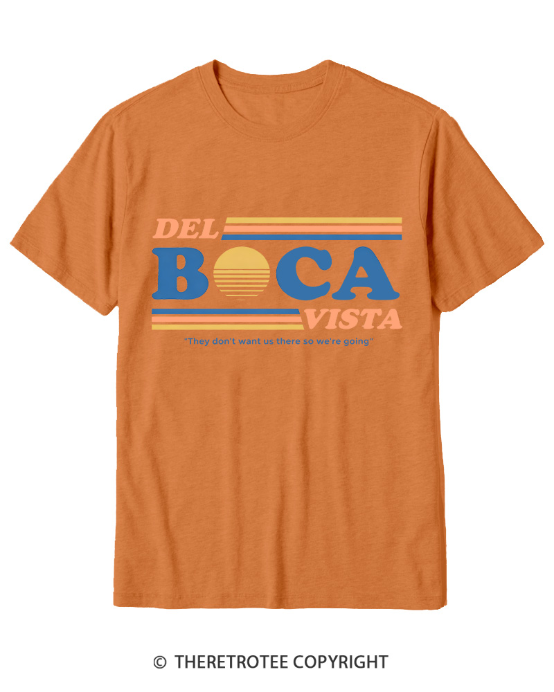 TheRetroTee Del Boca Vista 1990s Cotton T-Shirt