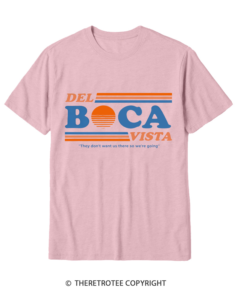 TheRetroTee Del Boca Vista 1990s Cotton T-Shirt
