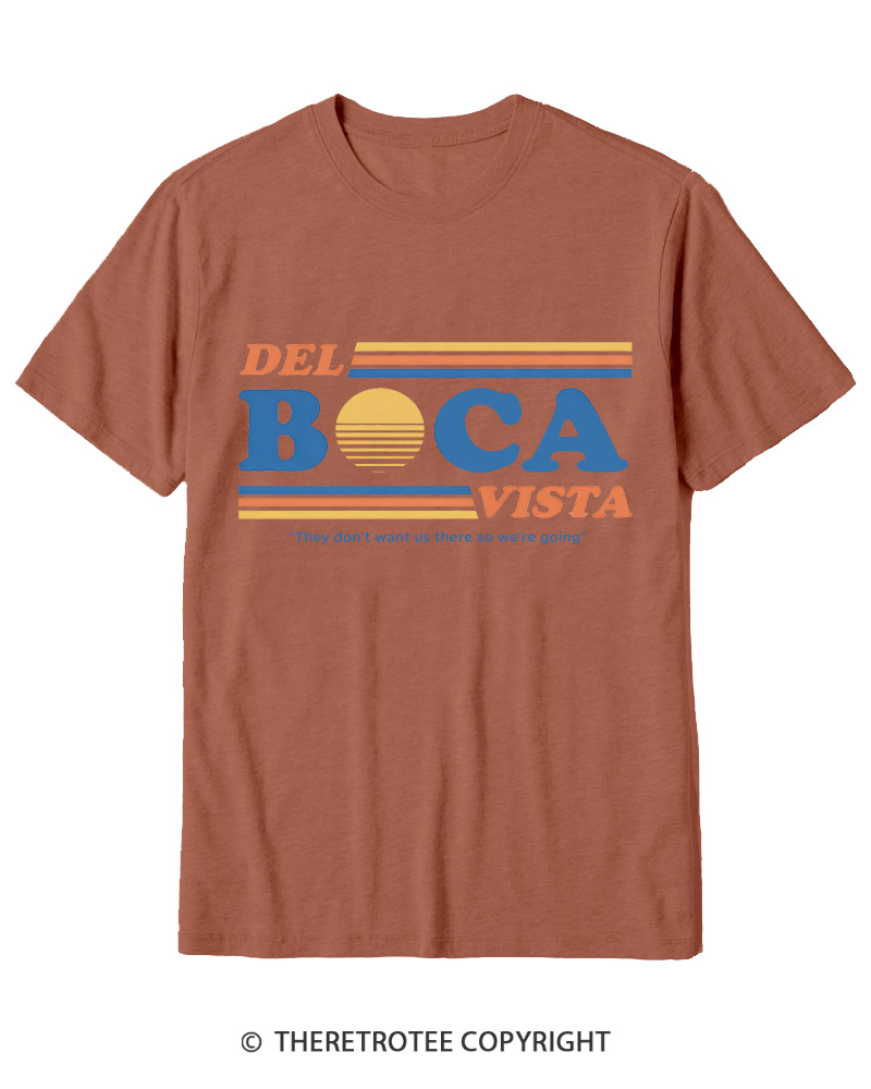 TheRetroTee Del Boca Vista 1990s Cotton T-Shirt