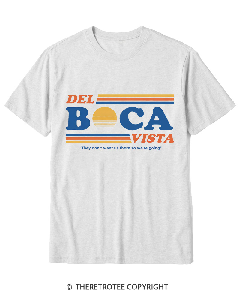 TheRetroTee Del Boca Vista 1990s Cotton T-Shirt