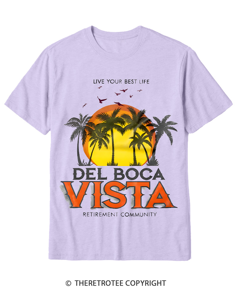 TheRetroTee Del Boca Vista 1990s Cotton T-Shirt