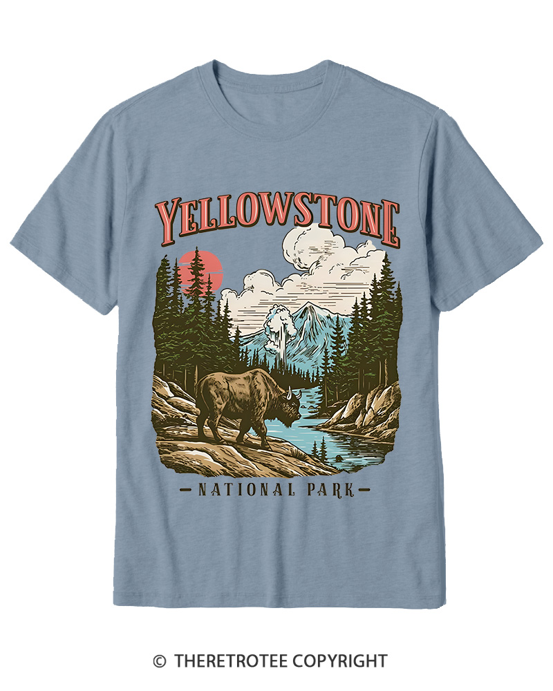 TheRetroTee American Frontier Inspired Cotton T-Shirt