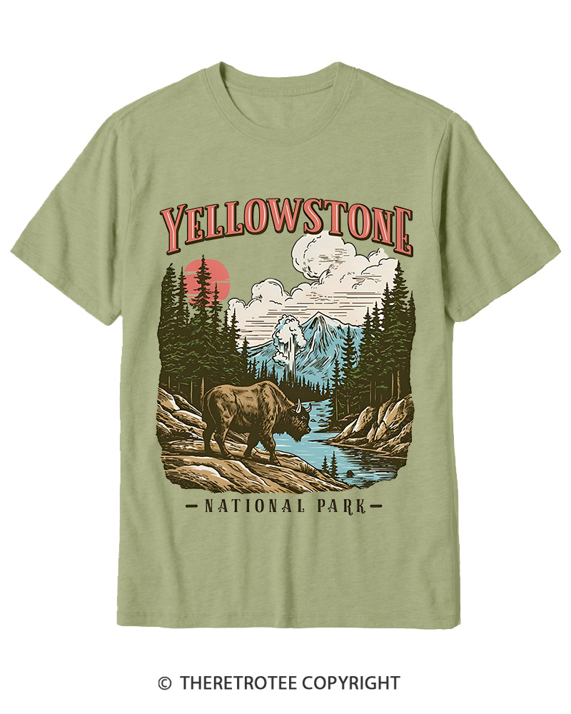 TheRetroTee American Frontier Inspired Cotton T-Shirt