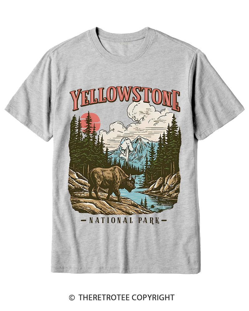 TheRetroTee American Frontier Inspired Cotton T-Shirt