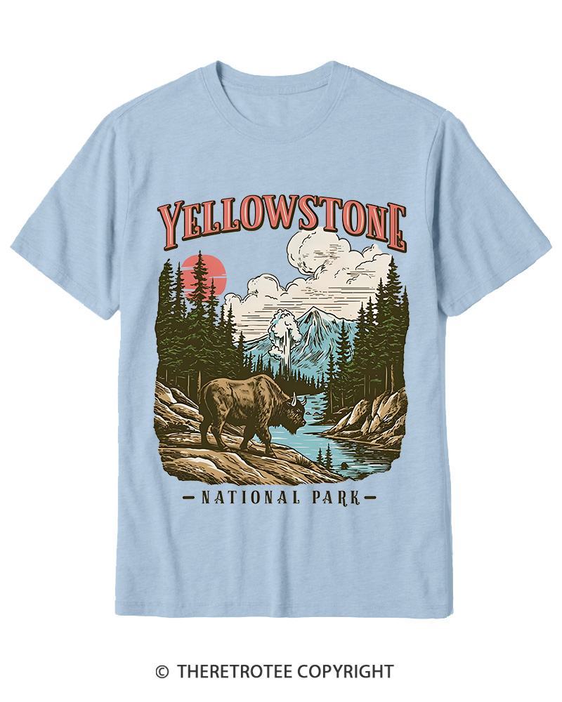 TheRetroTee American Frontier Inspired Cotton T-Shirt