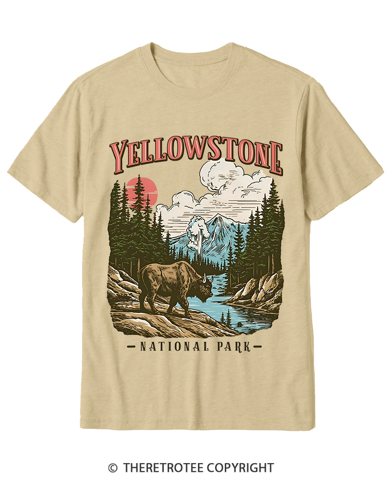 TheRetroTee American Frontier Inspired Cotton T-Shirt
