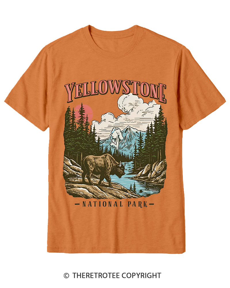 TheRetroTee American Frontier Inspired Cotton T-Shirt