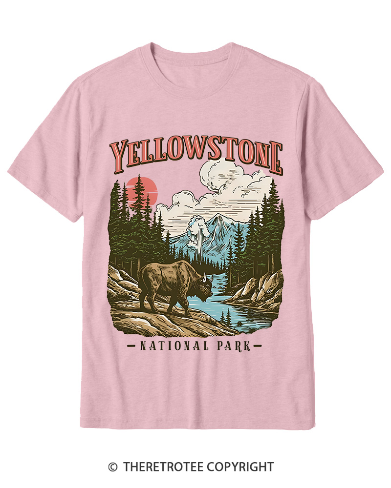 TheRetroTee American Frontier Inspired Cotton T-Shirt
