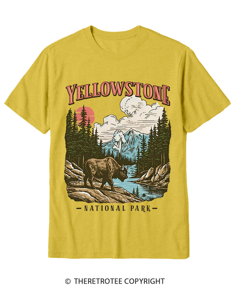 TheRetroTee American Frontier Inspired Cotton T-Shirt