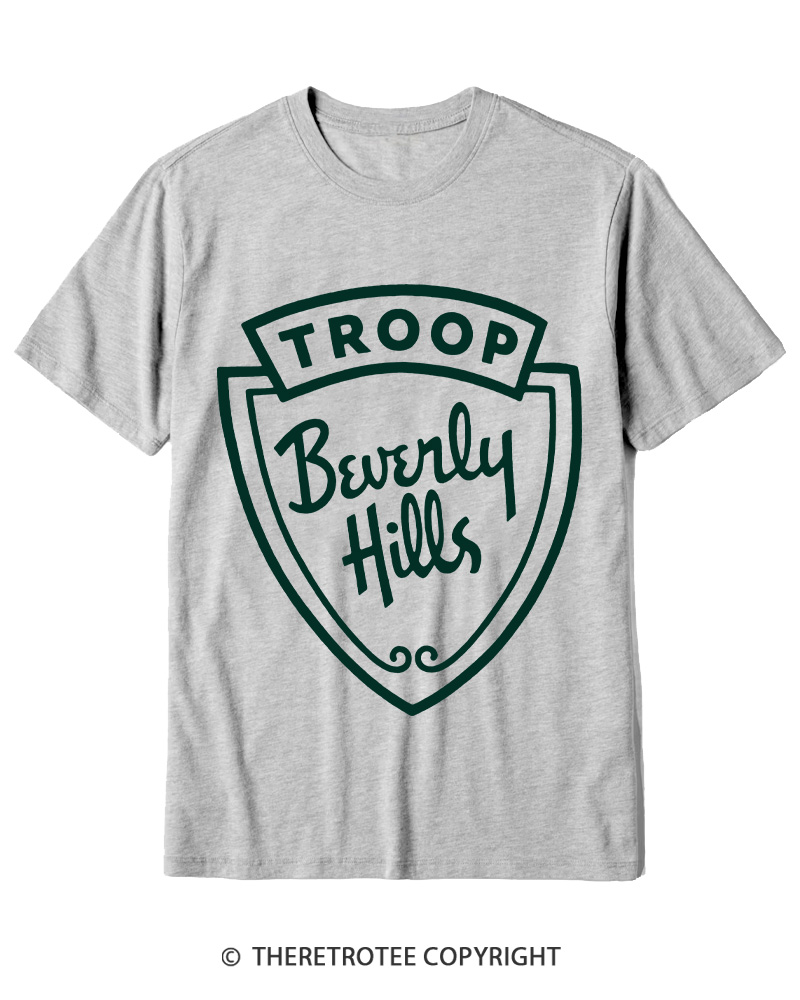 TheRetroTee Troop Beverly Hills 1990s Cotton T-Shirt