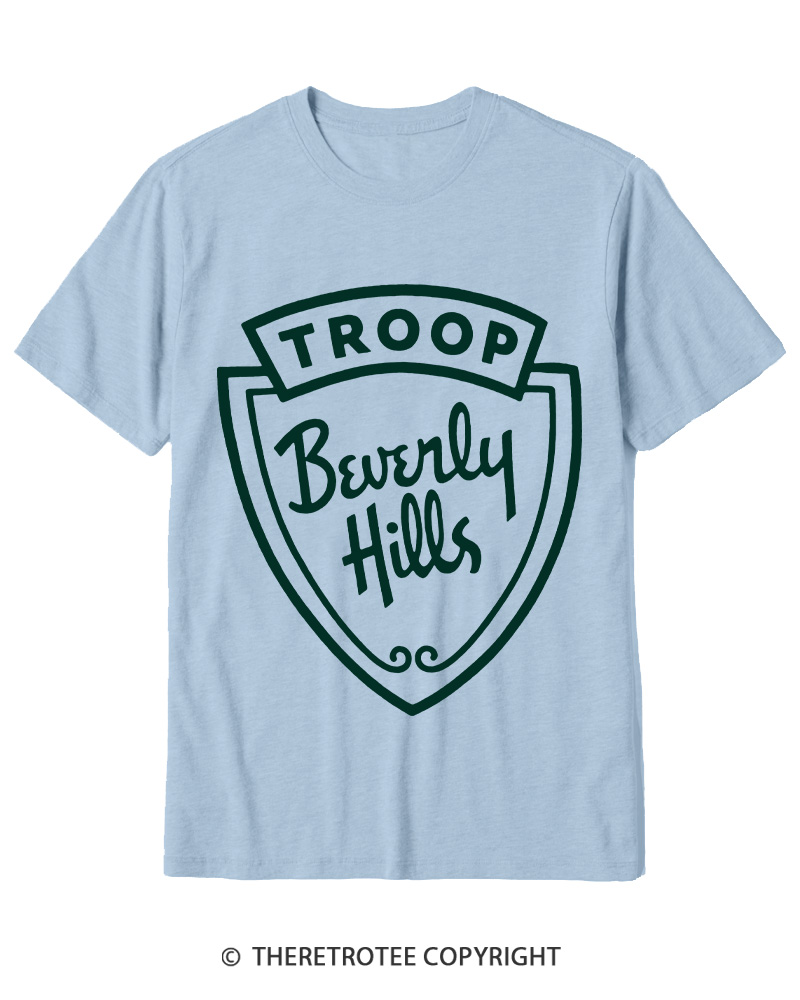 TheRetroTee Troop Beverly Hills 1990s Cotton T-Shirt