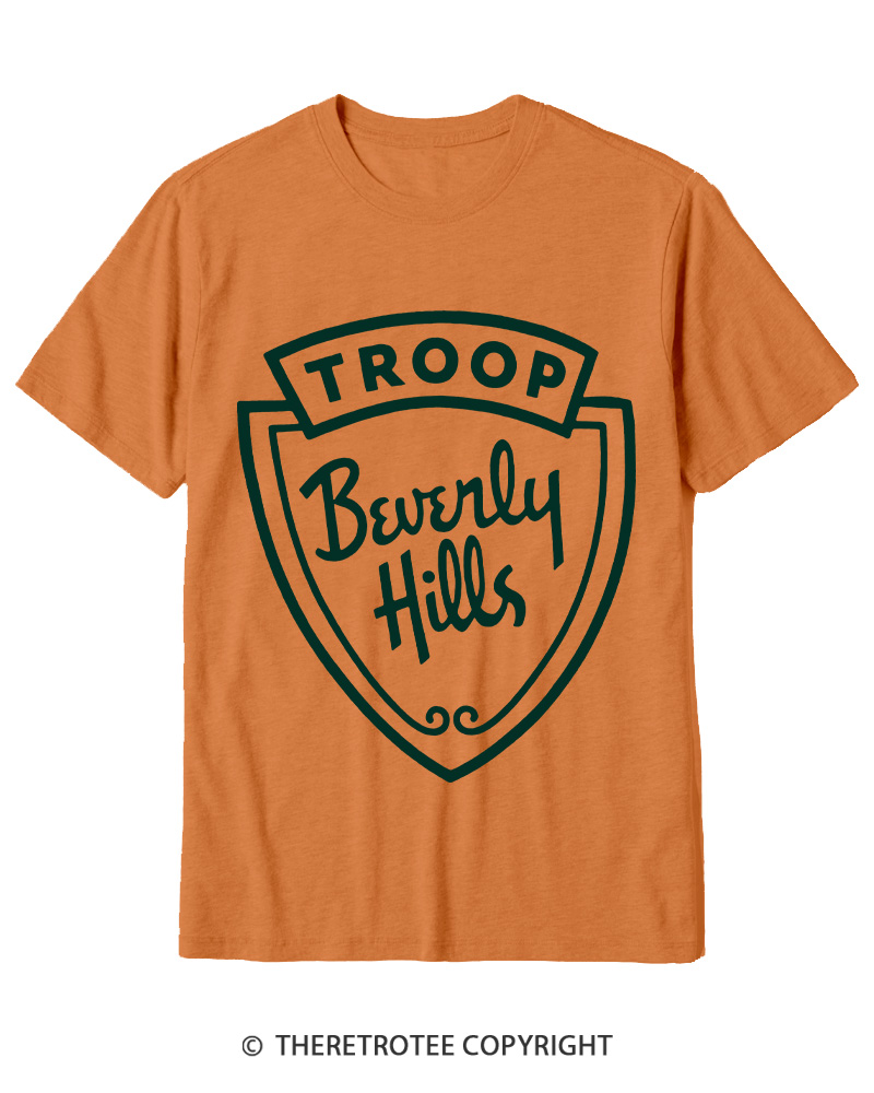 TheRetroTee Troop Beverly Hills 1990s Cotton T-Shirt
