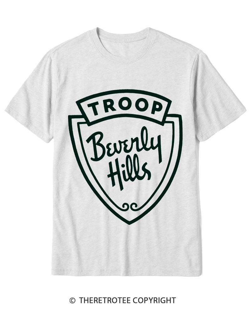 TheRetroTee Troop Beverly Hills 1990s Cotton T-Shirt