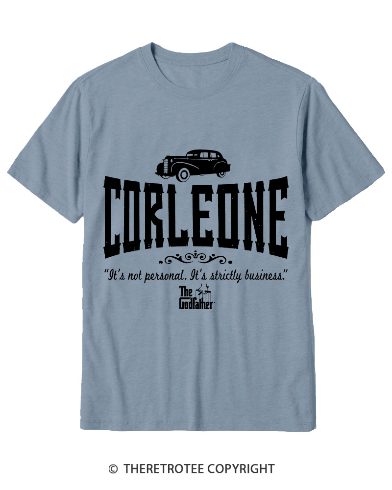 TheRetroTee Strictly Business It's Not Personal Quotes 1970s Cotton T-Shirt