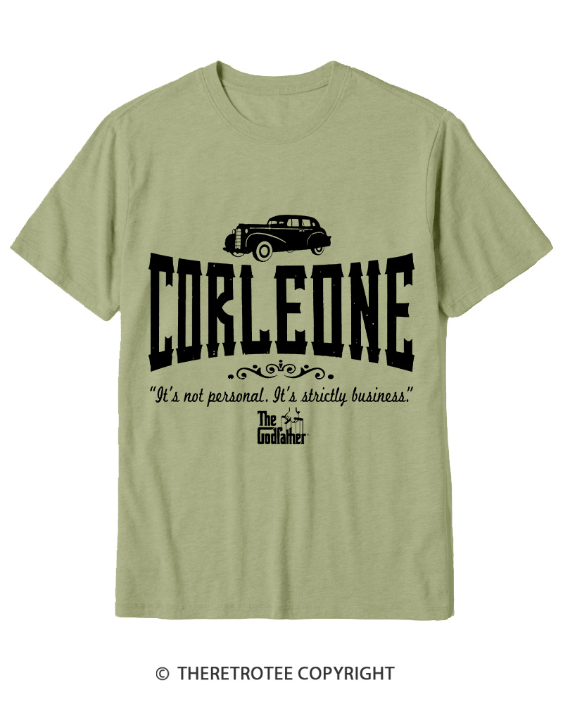 TheRetroTee Strictly Business It's Not Personal Quotes 1970s Cotton T-Shirt