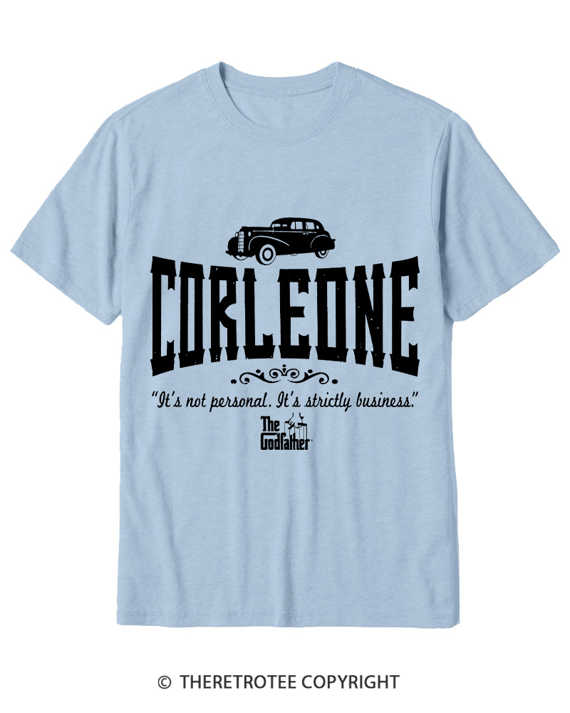 TheRetroTee Strictly Business It's Not Personal Quotes 1970s Cotton T-Shirt