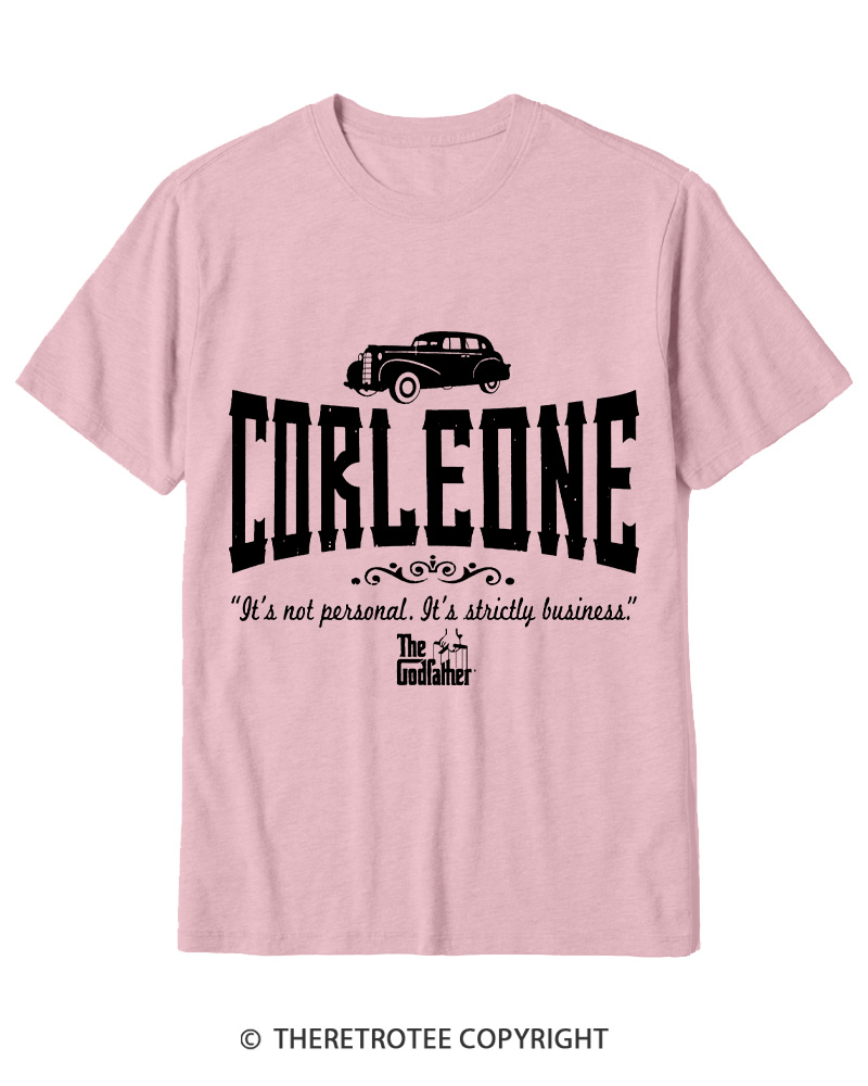 TheRetroTee Strictly Business It's Not Personal Quotes 1970s Cotton T-Shirt