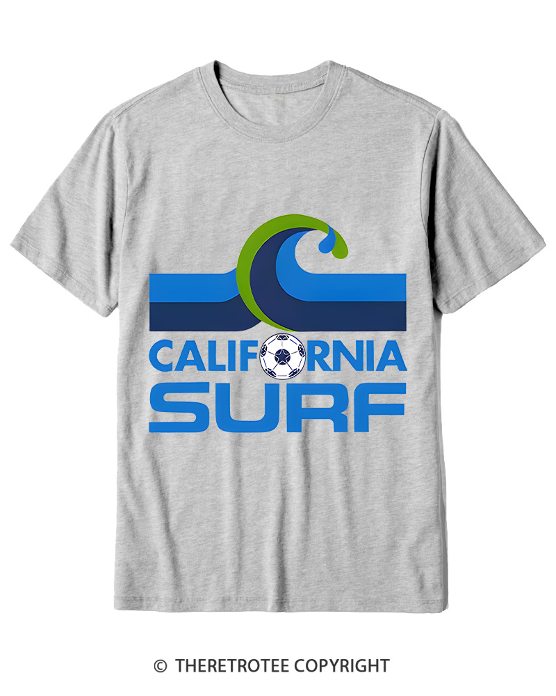 TheRetroTee 1978 California Surf 1970s Cotton T-Shirt