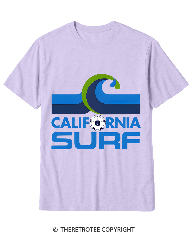 TheRetroTee 1978 California Surf 1970s Cotton T-Shirt