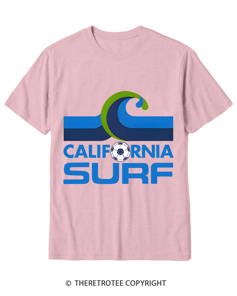 TheRetroTee 1978 California Surf 1970s Cotton T-Shirt