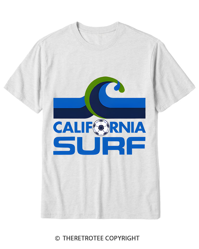 TheRetroTee 1978 California Surf 1970s Cotton T-Shirt