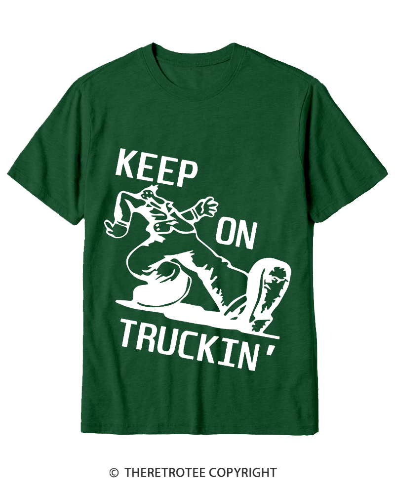 TheRetroTee 1960s Keep On Truckin' Cotton T-Shirt