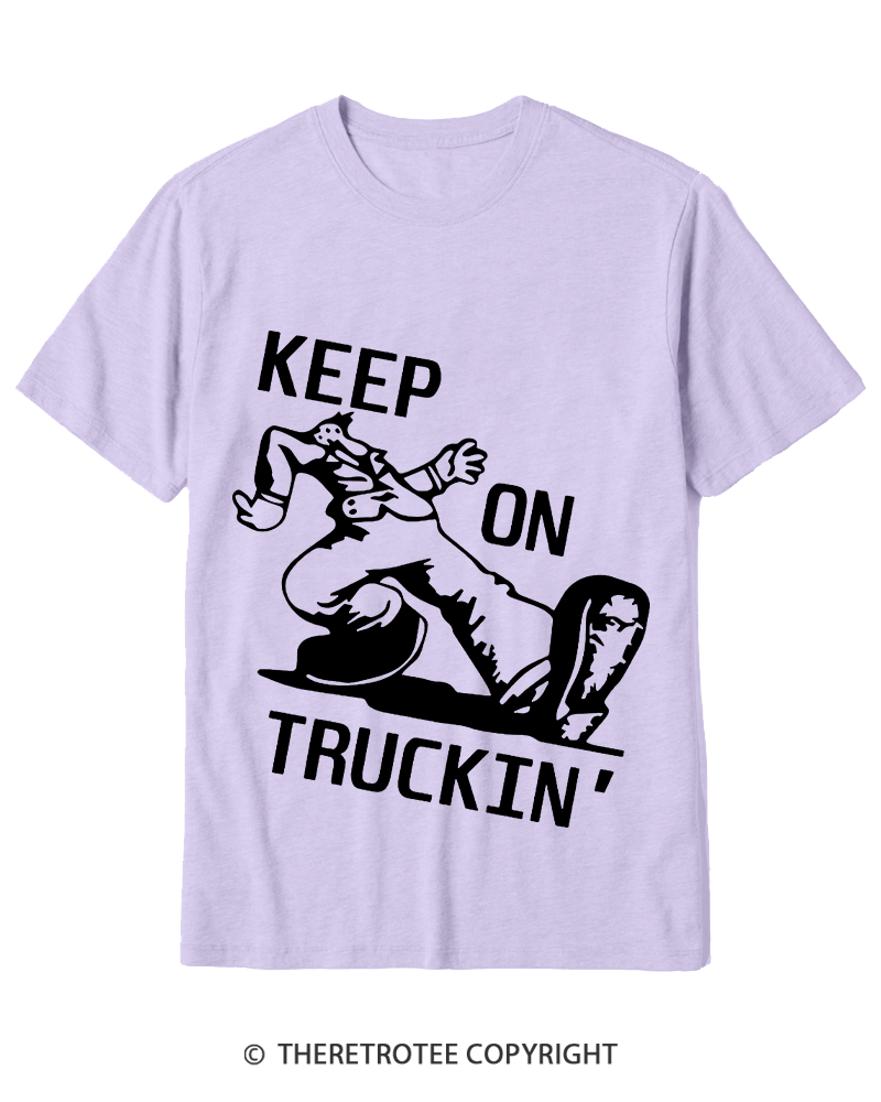 TheRetroTee 1960s Keep On Truckin' Cotton T-Shirt