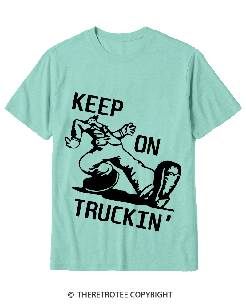 TheRetroTee 1960s Keep On Truckin' Cotton T-Shirt