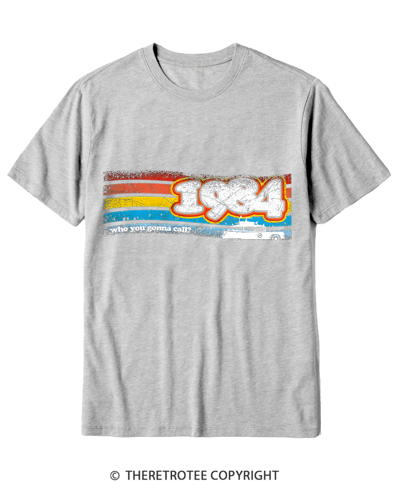 TheRetroTee 1984 Buster 1980s Cotton T-Shirt
