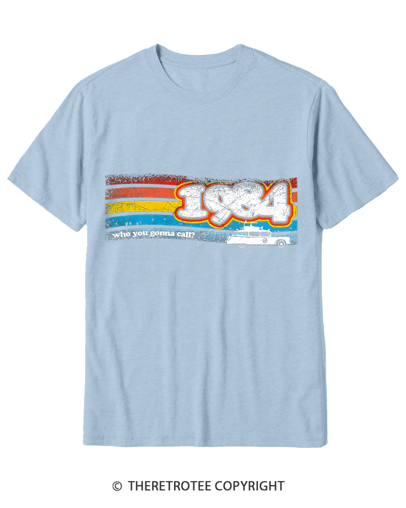 TheRetroTee 1984 Buster 1980s Cotton T-Shirt