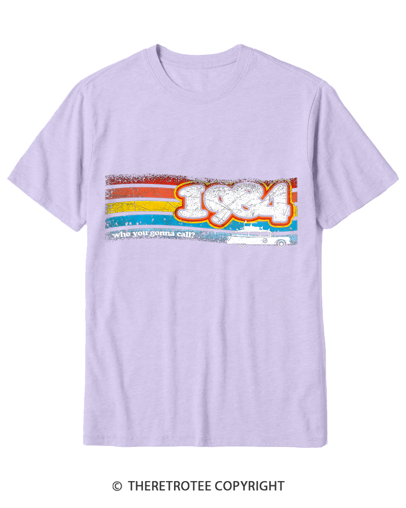 TheRetroTee 1984 Buster 1980s Cotton T-Shirt