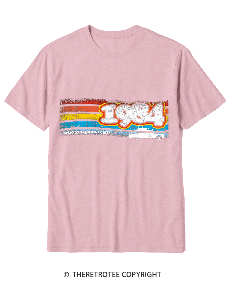 TheRetroTee 1984 Buster 1980s Cotton T-Shirt