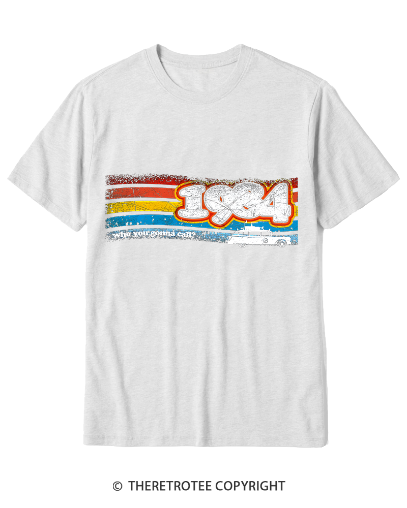 TheRetroTee 1984 Buster 1980s Cotton T-Shirt