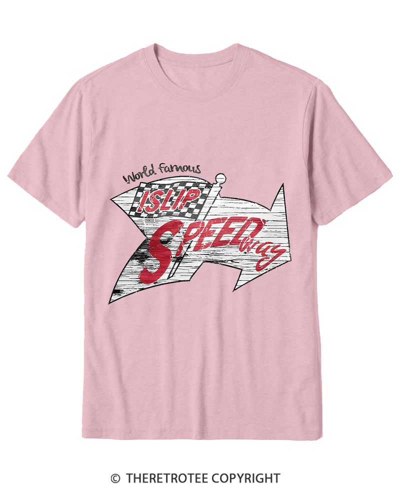 TheRetroTee Islip Speedway 1960s Cotton T-Shirt