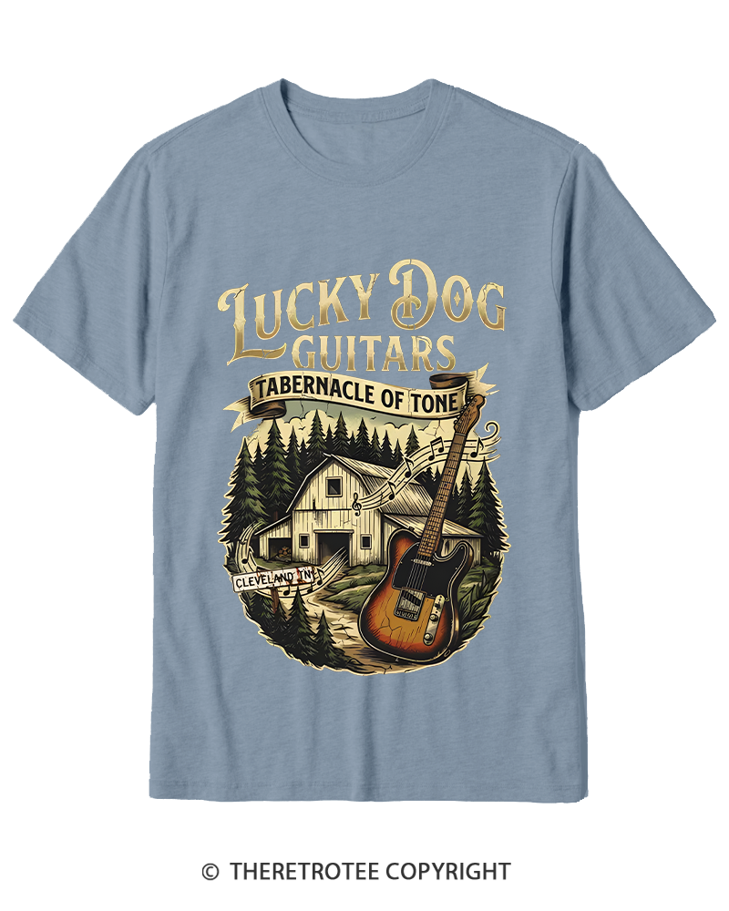 TheRetroTee Classic Guitars Cotton T-Shirt