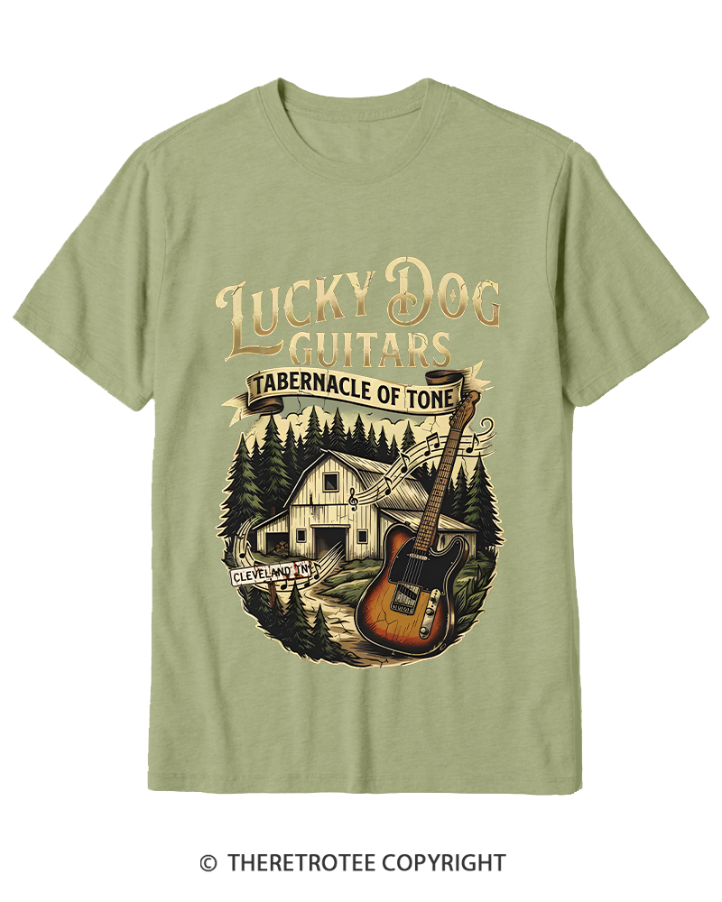 TheRetroTee Classic Guitars Cotton T-Shirt