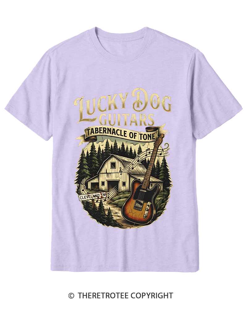 TheRetroTee Classic Guitars Cotton T-Shirt